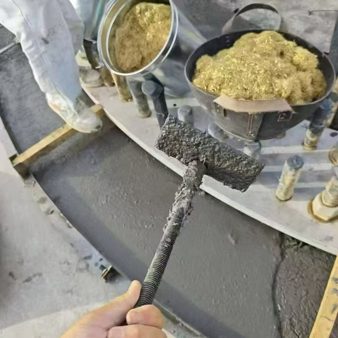 怀仁C120钢纤维高强无收灌浆料 轧机压缩机汽轮机发电机锻压设备底座灌浆材料